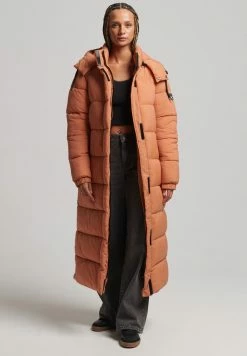 Superdry Winter Coat - Caramel Grid
