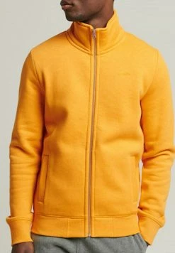 Superdry Zip-up Sweatshirt - Turmeric Marl