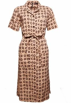 Superdry LIMITED EDITION - Shirt Dress - Cream Print -Superdry Shop 6d9b4e9ce1494cf3ad6aafc47bba2b2c