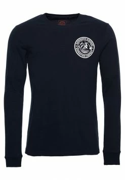Superdry EVEREST - Long Sleeved Top - Rich Navy -Superdry Shop 6d9d343d3c0b4134bed850e81a5203d5