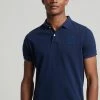 Superdry VINTAGE SUPERSTATE - Polo Shirt - Atlantic Navy
