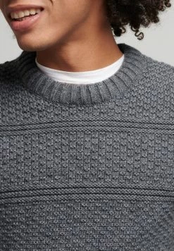 Superdry Jumper - Zinc Marl -Superdry Shop 6dd3fe179f4e44a49a68904b2e2afaff