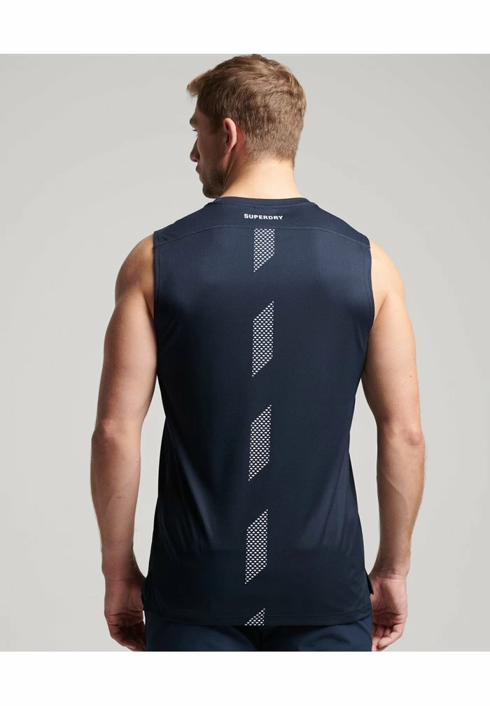 Superdry SPORT TRAIN ACTIVE - Top - Rich Navy 1 Superdry SPORT TRAIN ACTIVE - Top - Rich Navy