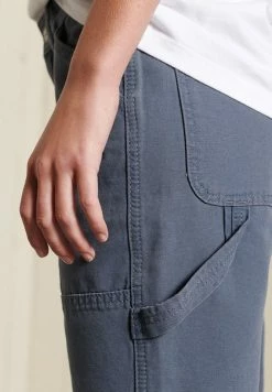 Superdry Trousers - Soft Navy -Superdry Shop 6e0a3b45b4874408b5a1cd0b23ef89a9