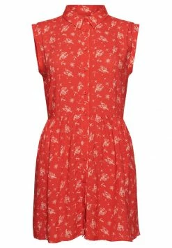 Superdry SHORT SLEEVE - Shirt Dress - Lobster Ditsy -Superdry Shop 6e1f422f21474c2abeed6bc610c441ae