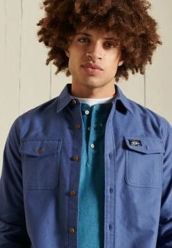Superdry Shirt - Frontier Blue -Superdry Shop 6e7dabe796a744d2b181510979737599