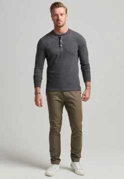 Superdry LONG SLEEVE - Long Sleeved Top - Graphite Dark Marl 4 Superdry LONG SLEEVE - Long Sleeved Top - Graphite Dark Marl -Superdry Shop 6e876db0b1bf483eaba0584f18a35bb6