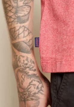 Superdry Basic T-shirt - Monroe Red Grit