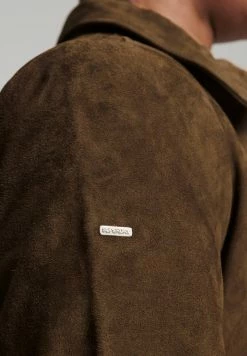 SUPERDRY INDIE COACH SUEDE JACKET - Leather Jacket - Tobacco 10 SUPERDRY INDIE COACH SUEDE JACKET - Leather Jacket - Tobacco -Superdry Shop 6e8808cbd5894170bc2b3a5876bc25cc