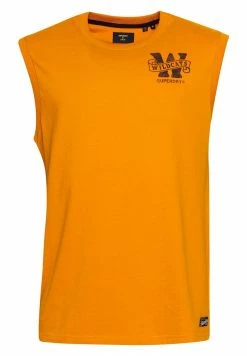 Superdry VINTAGE COLLEGIATE - Top - Track Gold -Superdry Shop 6e9eca725e544ed397cc524d0dffa0d3