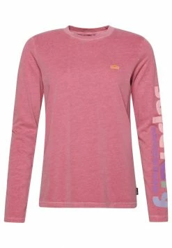 Superdry TERRAIN - Long Sleeved Top - Raspberry Sorbet -Superdry Shop 6ebbac1f5c0f4c96b08b1436a1d14557