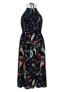 Superdry VINTAGE - Day Dress - Indo Leaf Navy -Superdry Shop 6f35e94221554a27ba4b28b8af6333e4