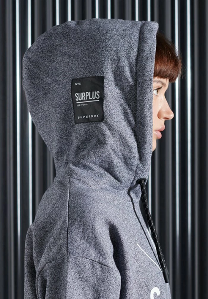 Superdry Hoodie - Twisted Black Grit 3 Superdry Hoodie - Twisted Black Grit - Image 3