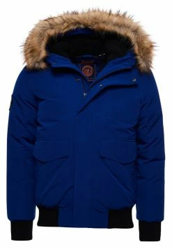 Superdry EVEREST - Winter Jacket - Cobalt -Superdry Shop 6f837ebf7f8c4a42af75a017d924e48e