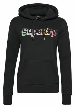 Superdry VINTAGE CORE LOGO METALLIC - Hoodie - Washed Black -Superdry Shop 6fa06d3b2a5a4cc288e71f85ef92bf95