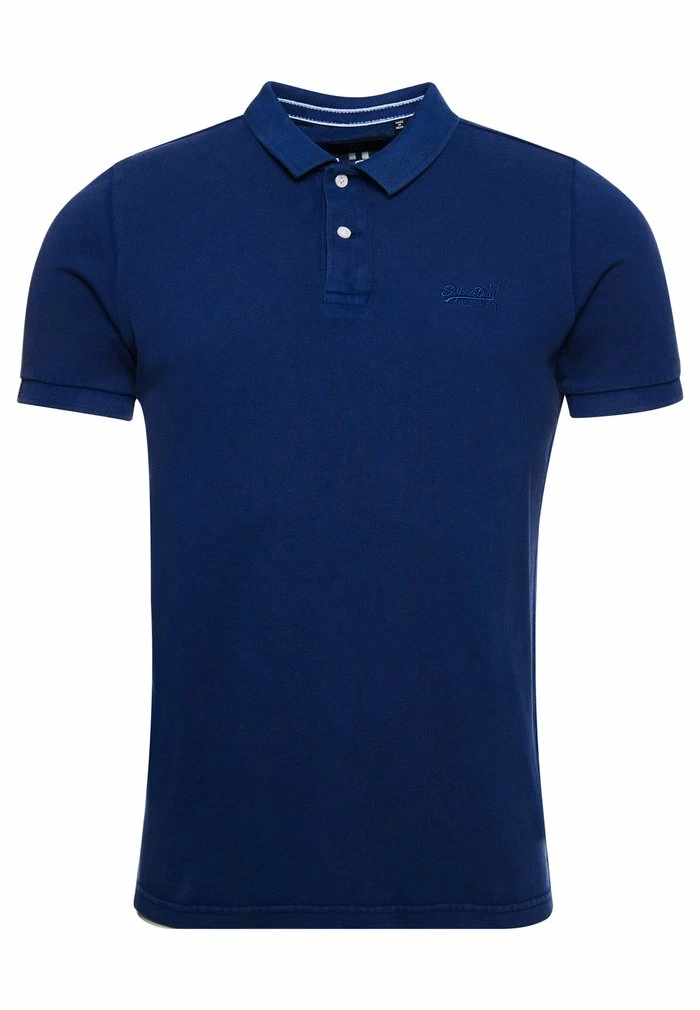 Superdry Polo Shirt - Pilot Mid Blue 4 Superdry Polo Shirt - Pilot Mid Blue - Image 4