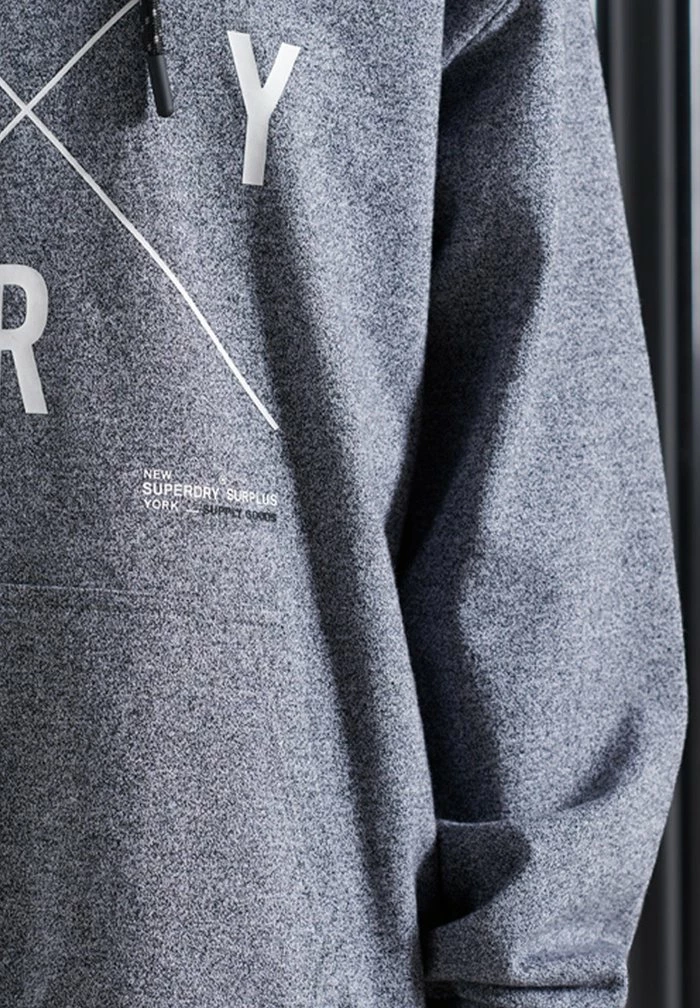 Superdry Hoodie - Twisted Black Grit 5 Superdry Hoodie - Twisted Black Grit - Image 5