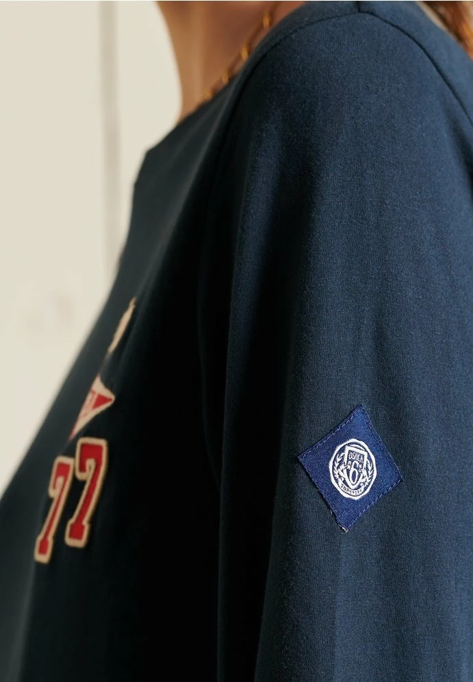 Superdry LONG SLEEVE - Long Sleeved Top - Eclipse Navy 5 Superdry LONG SLEEVE - Long Sleeved Top - Eclipse Navy - Image 5