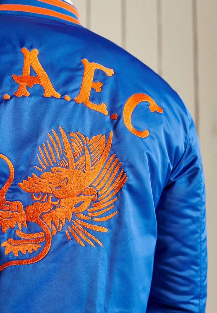 Superdry Bomber Jacket - Mazarine Blue 6 Superdry Bomber Jacket - Mazarine Blue - Image 6