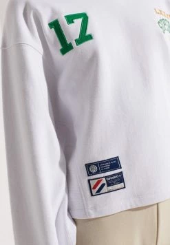 Superdry VARSITY ARCH BATWING CREW - Sweatshirt - Optic -Superdry Shop 7045bfaff78245f598f46a5600fbb4f8