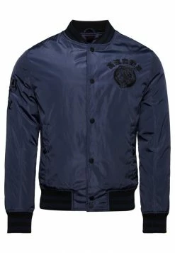 Superdry BLAMORE COLLEGIATE - Bomber Jacket - Dark Navy -Superdry Shop 7050430cbdd24987bc906d9a74e76e56