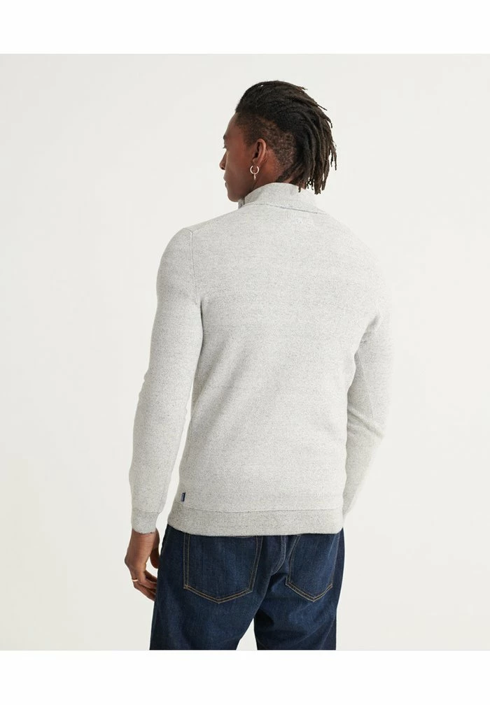 SUPERDRY ORANGE LABEL COTTON HENLEY JUMPER - Jumper - Shale Feeder 3 SUPERDRY ORANGE LABEL COTTON HENLEY JUMPER - Jumper - Shale Feeder - Image 3