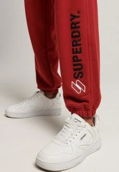 Superdry BOYFRIEND - Tracksuit Bottoms - Merlot -Superdry Shop 712c1af5c3724c16b191ac971c16097b