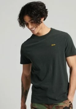 Superdry Basic T-shirt - Campus Green Grit