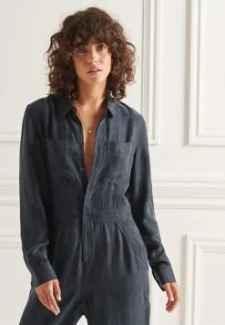 Superdry Jumpsuit - Eclipse Navy -Superdry Shop 716ae2ae10334163acd27565cd2c8d15