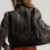 Superdry Leather Jacket - Cocoa Brown