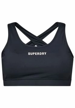 Superdry CORE MID IMPACT - Bustier - Black -Superdry Shop 7188522cabc342999535faf5f4fe058b