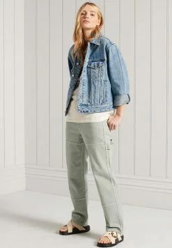 Superdry CARPENTER - Trousers - Explorer Sage