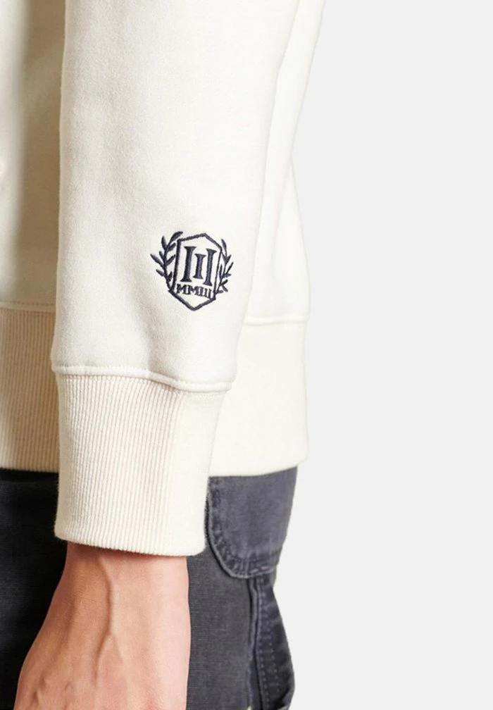 Superdry PRIDE IN HOOD - Hoodie - Ecru 5 Superdry PRIDE IN HOOD - Hoodie - Ecru - Image 5