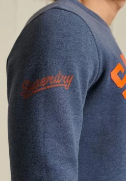 Superdry TRACK FIELD - Sweatshirt - Princedom Blue Marl -Superdry Shop 71fe33a24f1e4db3b32c01cae7cdbb68
