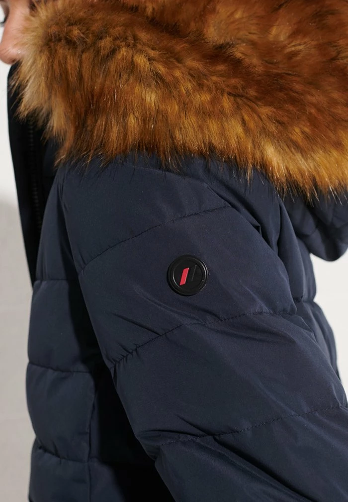 Superdry Winter Coat - Navy 5 Superdry Winter Coat - Navy - Image 5