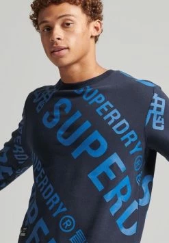 Superdry 2-10-S-1-01 - Sweatshirt - Rich Navy -Superdry Shop 722a2ba8d87c4623a73c87c658b261f3