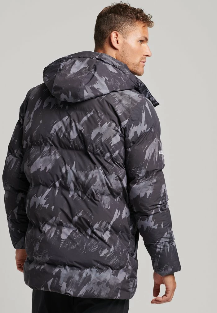 Superdry BOXY PUFFER - Winter Coat - Brush Camo Dark 3 Superdry BOXY PUFFER - Winter Coat - Brush Camo Dark - Image 3