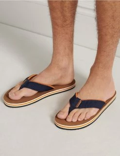 Superdry T-bar Sandals - Navy