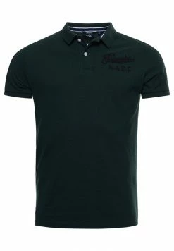 Superdry SUPERSTATE SHORT SLEEVE - Polo Shirt - Jungle Green -Superdry Shop 72a4f321f96440ae8624fcf2ac09e082