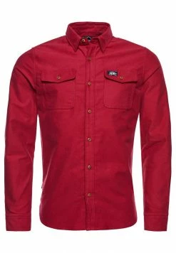 Superdry TRAILSMAN - Shirt - Frontier Red -Superdry Shop 72d153c419d345238af10c61e3b83ddc
