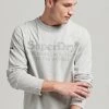 Superdry LONG SLEEVE - Long Sleeved Top - Pumice Stone Marl