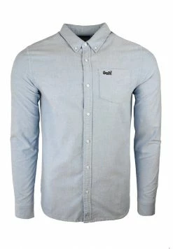 Superdry CLASSIC UNIVERSITY OXFORD - Shirt - Varsity Blue