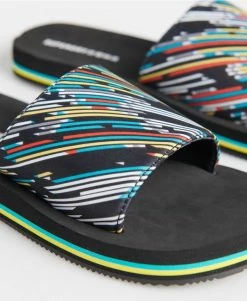 Superdry Pool Slides - Black Aop -Superdry Shop 73075e51b1344429ad5830ed26d03876