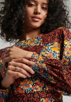 Superdry Maxi Dress - Black/red -Superdry Shop 73117b78b55f470c972a7aed7e58a11d