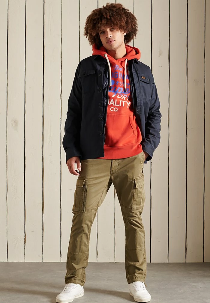 Superdry Hoodie - Americana Red 1 Superdry Hoodie - Americana Red