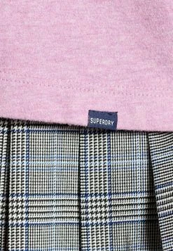 Superdry VINTAGE LOGO - Basic T-shirt - Lavender Marl -Superdry Shop 73cbe4420665495b95d1b3f5c0a38e01
