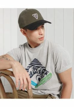 Superdry Print T-shirt - Grey Marl -Superdry Shop 742d0fd116a844aba707f152f4c3e5d7