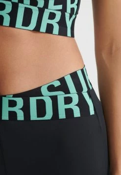 Superdry Leggings - Trousers - Black Hot Mint -Superdry Shop 74a0346056f948c58e30f2b73eefa55b