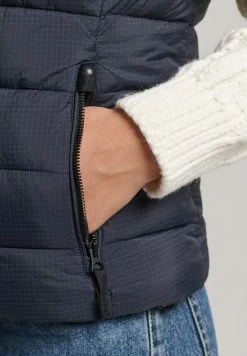 Superdry CLASSIC - Waistcoat - Eclipse Navy -Superdry Shop 74ebe0f74a7c43de961aa07684d4d466