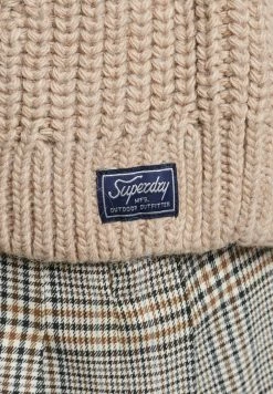 Superdry SLOUCHY STITCH ROLL NECK - Jumper - Soft Beige Marl -Superdry Shop 753b02b02fdd413c9c0e0ffeb5417052